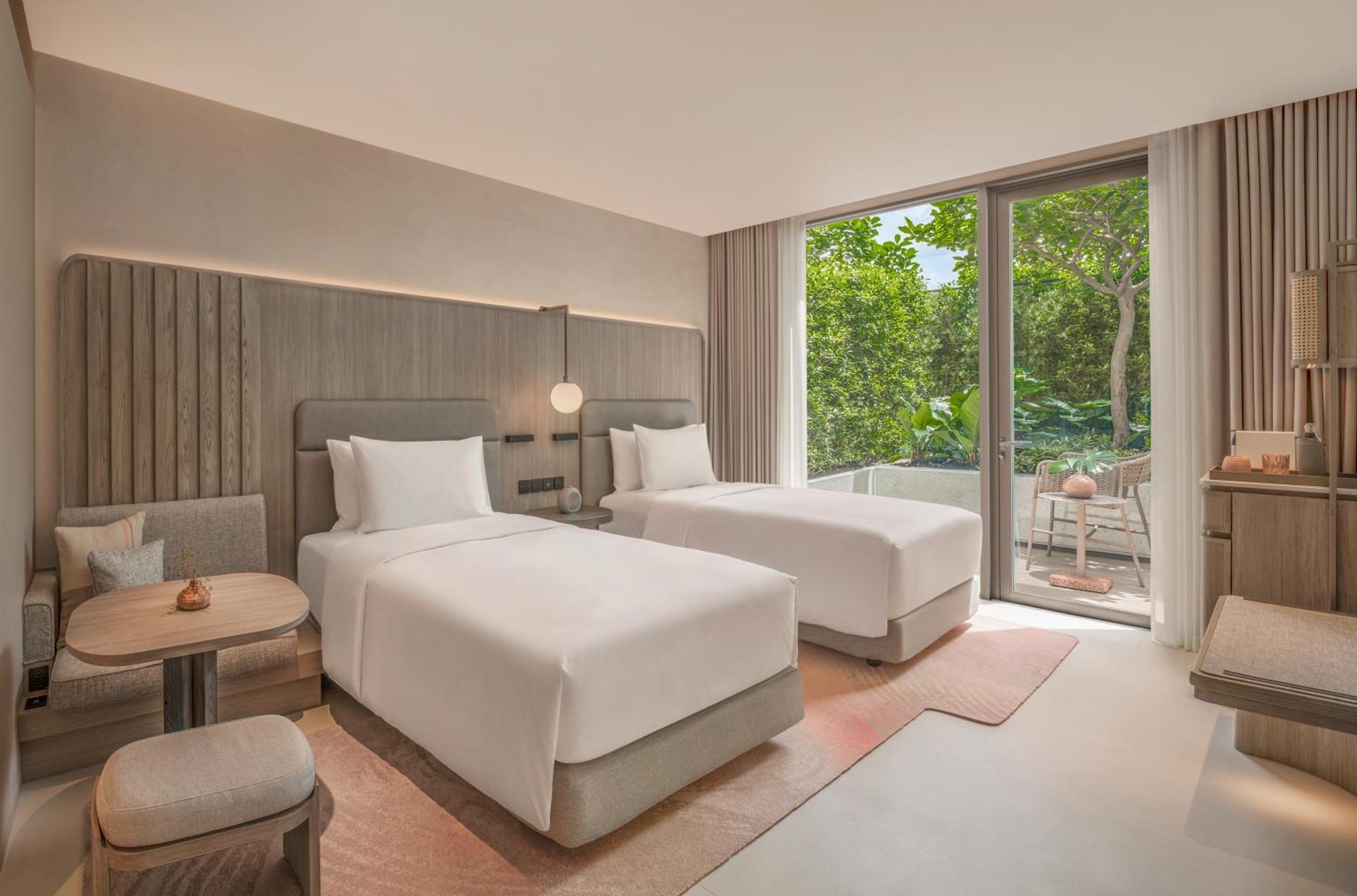 Twin Room with Courtyard