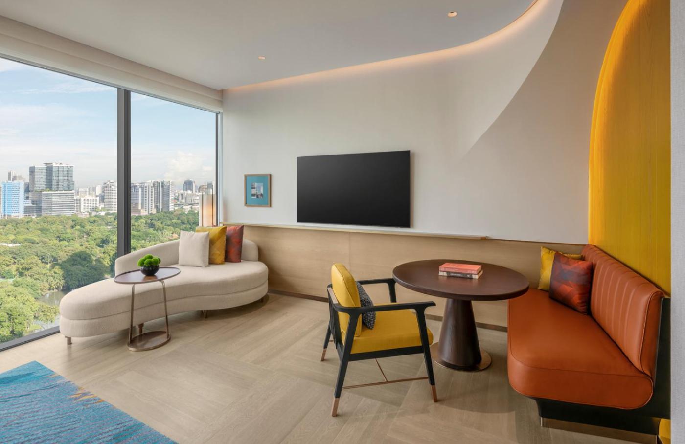 Twin Room with Park View