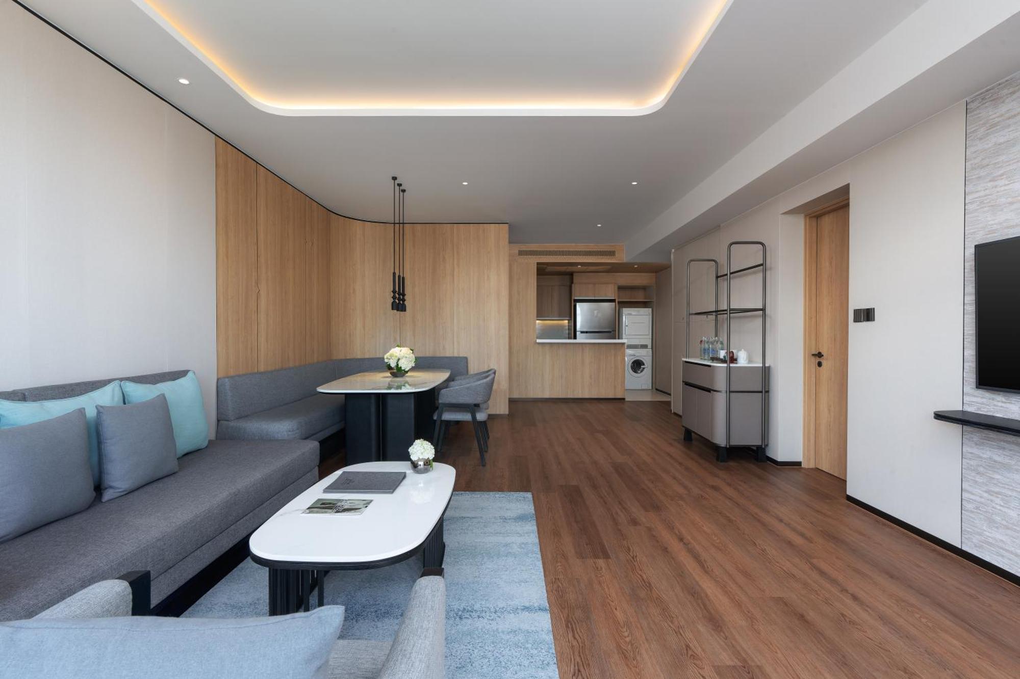 Three-Bedroom Executive Suite with City View