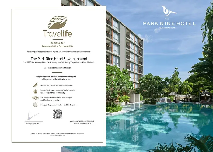 The Park Nine Hotel Suvarnabhumi - Free Bkk Airport Shuttle Bangkok